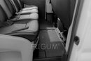 Гумени стелки Rigum за Peugeot Boxer (2006+), втори ред, 2 части, черни