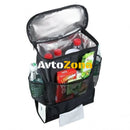 Органайзер - чанта с поставка за бутилки и телефон - черен - Avtozona