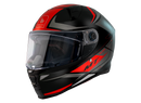 Каска MT REVENGE 2 S HATAX B5 BLACK/GREY/RED MATT - Avtozona