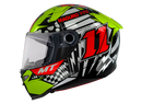Каска MT REVENGE 2 S SERGIO GARCIA A3 FLUOR 2 GLOSS - Avtozona
