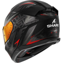 Каска SHARK D-SKWAL 3 BLAST-R MATT BLACK/GREY/RED - Avtozona