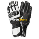 Кожени ръкавици SECA MERCURY IV BLACK/WHITE - Avtozona