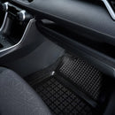 Гумени стелки Rezaw-Plast за Peugeot 3008 (2009–2016), 3 части, черни