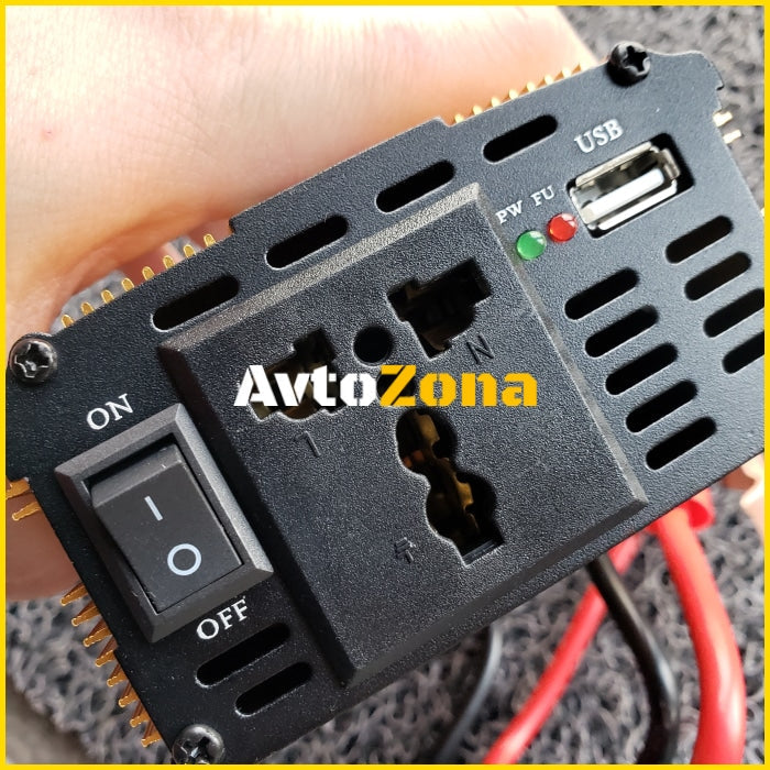 Преобразувател от 12V-220V - 1500W - Avtozona