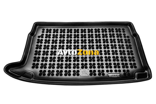 Гумена стелка за багажник Rezaw Plast за Volkswagen Polo V (2009–2017) Hatchback upper floor of the trunk - Avtozona