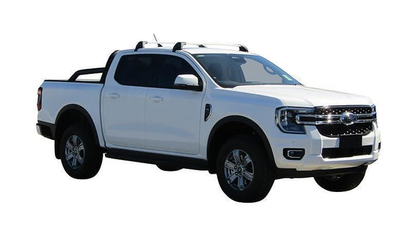 Напречни греди YAKIMA Flush за Ford Ranger Double Cab (2022+) – сиви, алуминиеви, супер аеродинамични
