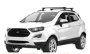 Напречни греди CRUZ Airo Dark за Ford EcoSport (2013+) с плътно вградени надлъжни греди – черни, алуминиеви