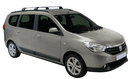 Напречни греди YAKIMA Flush Black за Dacia Lodgy (2012–2022) с вградени надлъжни греди – черни