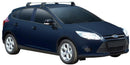 Напречни греди YAKIMA Flush Black за Ford Focus хечбек (2011–2018) – черни, алуминиеви, супер аеродинамични