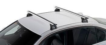 Напречни греди CRUZ Airo FIX за Honda CR-V (2006–2012) – алуминиеви, аеродинамични, сиви