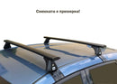 Напречни греди CRUZ Airo Dark за Honda Civic Хечбек (2012–2017) – черни, алуминиеви, аеродинамични