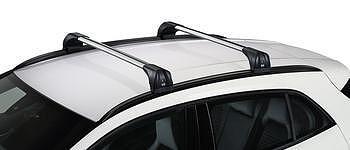 Напречни греди CRUZ Airo FUSE за Honda CR-V (2006–2012) – алуминиеви, аеродинамични, сиви
