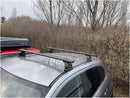 Напречни греди Nordrive Evos Silenzio Black за Citroen C4 Aircross (2012+) с фиксирани точки без надлъжни греди