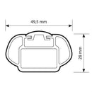 Напречни греди Nordrive Evos Alumia за Citroen C1 (2014–2021) с 5 врати