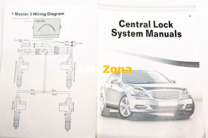 Модул за централно заключване с машинки за централно - Avtozona