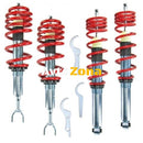 Регулируемо окачване за Seat Ibiza 6L (2002-2008) – червени пружини - Avtozona