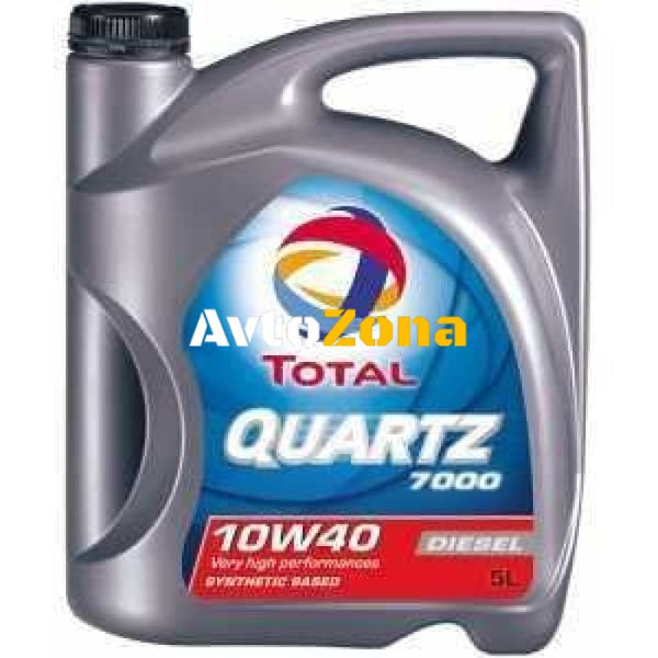 Масло TOTAL-10W40-QUARTZ 7000 -5л - Avtozona