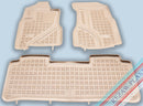 Καουτσούκ πατάκια για Honda CR-V II (2002-2006) - τύπου λεκάνης, μπεζ
