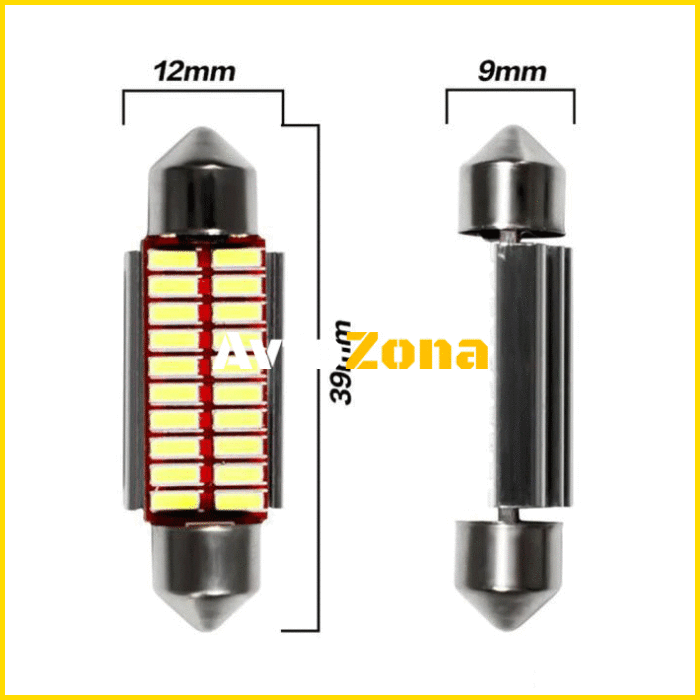 Диодни крушки - 39мм 2бр/к-т - Avtozona