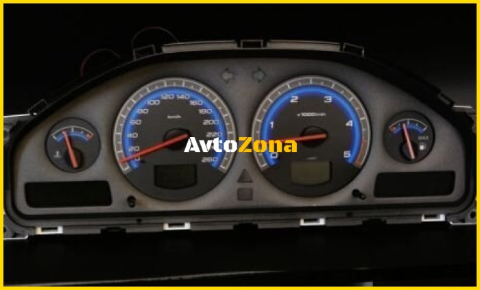 Плазмени циферблати за табло VOLVO S60 / S70 / S80 / V70 / XC70 (2000-2009) - Avtozona