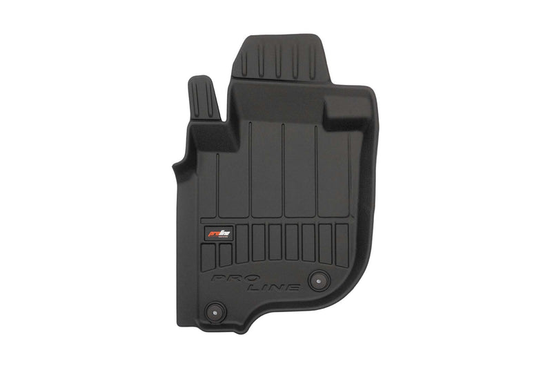 3D Гумени стелки Frogum за Mitsubishi L200 (2019+), 4 части, черни