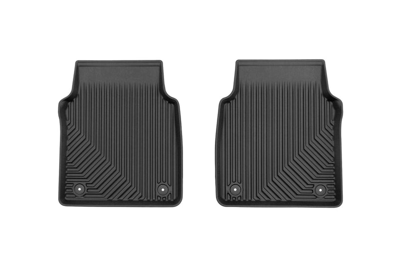 2.5D Гумени стелки Frogum №77 за Audi A8 D4 Long (2009–2017), 4 части, черни