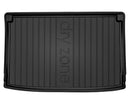 Ελαστικό πατάκι για το πορτμπαγκάζ Frogum DRY ZONE για Ford EcoSport (2017+) σε ανώτερη θέση, με στάνταρ εφεδρικό ελαστικό