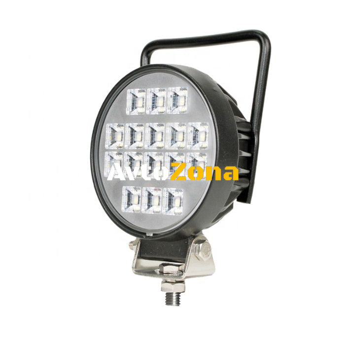 16W 1360lm LED ЛЕД Диоден Фар Работна Лампа Прожектор С Дръжка и Ключ - Avtozona