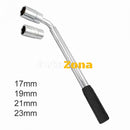 Ключ за джанти с удължено рамо 3 части 17/19/21/23 - Avtozona
