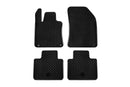 Гумени стелки Gumarny Zubri за Peugeot 508 (2018+), 4 части – черни