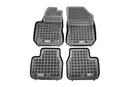 Гумени стелки Rezaw-Plast за Citroen C4 Cactus (2014+), 4 части, черни