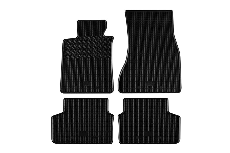 Гумени стелки Rigum за BMW Серия 5 G30/G31 (2017+), 4 части, черни