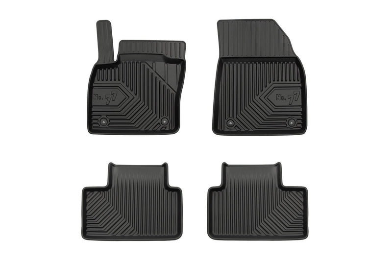 2.5D Гумени стелки Frogum №77 за Volvo XC40 (2017+) – 4 части, черни