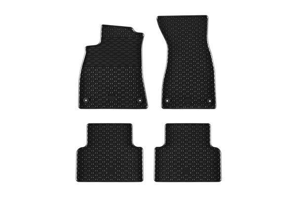 Гумени стелки Rigum за Audi A5 MHEV/PHEV (2025+), Audi A6 MHEV (2025+), 4 части