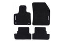 Мокетни стелки Frogum Horizon за Peugeot 3008 (2016–2024), 4 части – черни