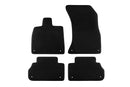 Мокетни стелки Petex за Audi Q5 (2017+) Style, 4 части, черни, захват B018