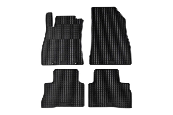 Гумени стелки Petex за Nissan Juke (2010–2019), 4 части, черни, захват B012