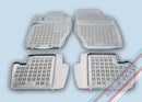Гумени стелки Rezaw-Plast за Peugeot 307 (2001–2011) – 4 части, сиви, TPE