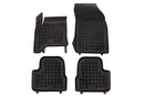 Гумени стелки Rezaw-Plast за Peugeot 208 MHEV (2023+), 4 части, черни
