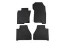 Гумени стелки Petex за Nissan Navara (2017+) – 4 части, черни