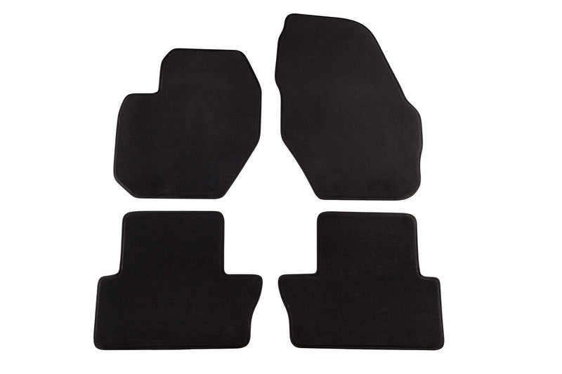 Мокетни стелки Petex за Volvo XC60 (2008–2017) Style – 4 части, черни, захват B058