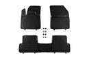 Гумени стелки Rezaw-Plast за Peugeot 3008 PHEV 4x2, 4x4 (2020–2024), 3 части, черни