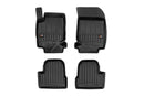3D Гумени стелки Frogum за Peugeot 208 (2019+), 4 части, черни
