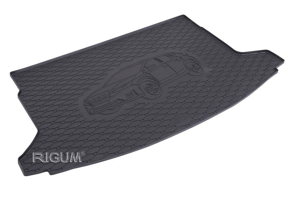 Гумена стелка за багажник Rigum за Subaru Impreza e-BOXER, XV e-BOXER (2020+) с 3D щампа