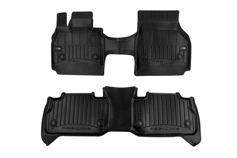 3D Гумени стелки Frogum за BMW iX I20 (2021+) 2 части черни