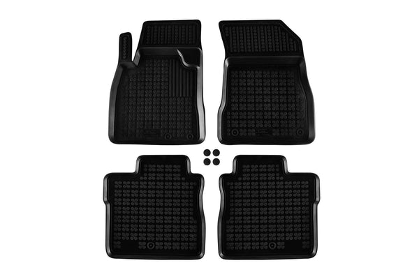 Гумени стелки Rezaw-Plast за Nissan Note (2013–2020) – 4 части, черни