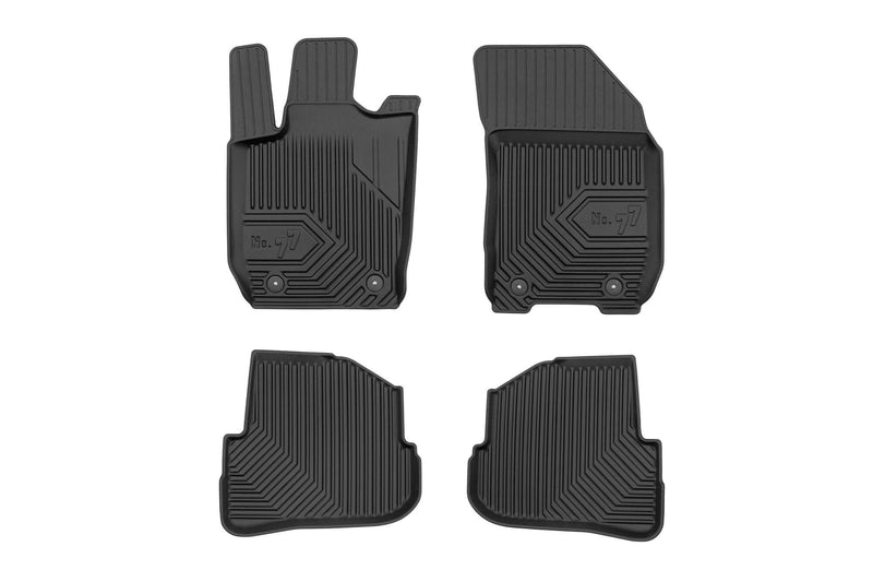 2.5D Гумени стелки Frogum №77 за Audi A1 Sportback (2010–2014), 3 части, черни