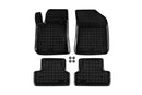 Гумени стелки Rezaw-Plast за Peugeot 308 (2013–2021), 4 части, черни