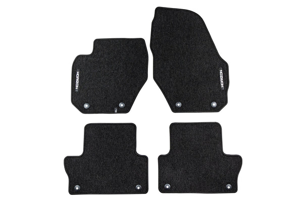 Мокетни стелки Frogum Horizon за Volvo XC60 (2008–2014) – 4 броя, черни