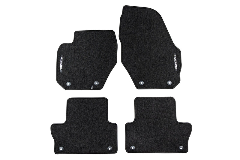 Мокетни стелки Frogum Horizon за Volvo XC60 (2008–2014) – 4 броя, черни